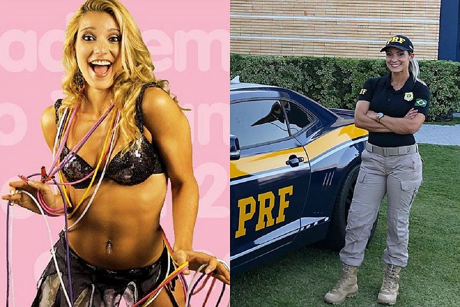 Ex-loira do Tchan vira policial federal; formatura teve presença de Bolsonaro
