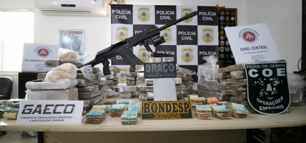 Organização criminosa que atuava na Bahia movimentava dois milhões de reais por mês, diz polícia