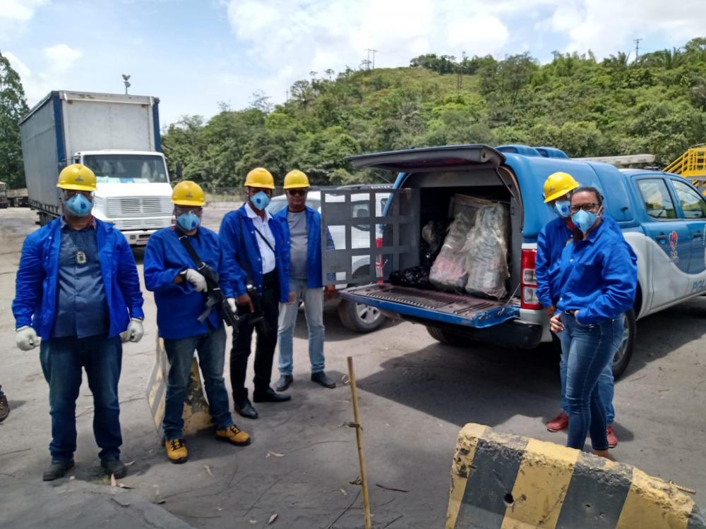 Polícia Civil de Mata de São João incinera 70 kg drogas apreendidas em operações