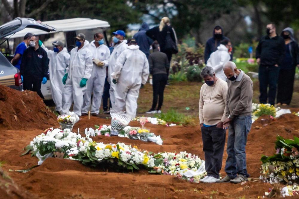 Brasil se aproxima das 170 mil mortes por Covid-19