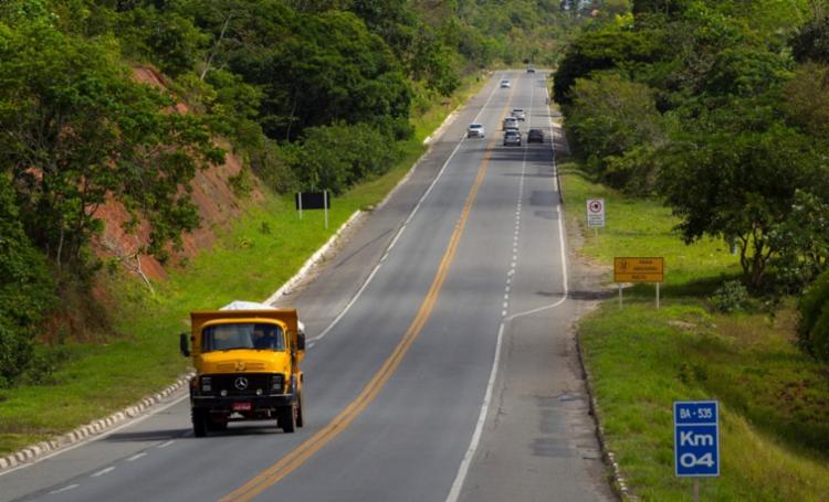 Rodovias do Sistema BA-093 recebem obras até 29 de novembro