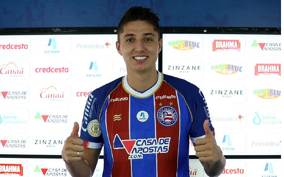 Apresentado, Ramírez promete 'muitos passes para gol' no Bahia