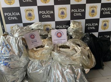 Polícia apreende quase 420 quilos de maconha em Jauá