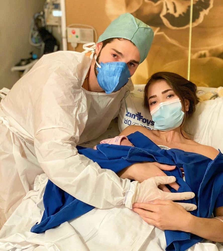Filha de Alok e Romana nasce em parto prematuro por conta da covid