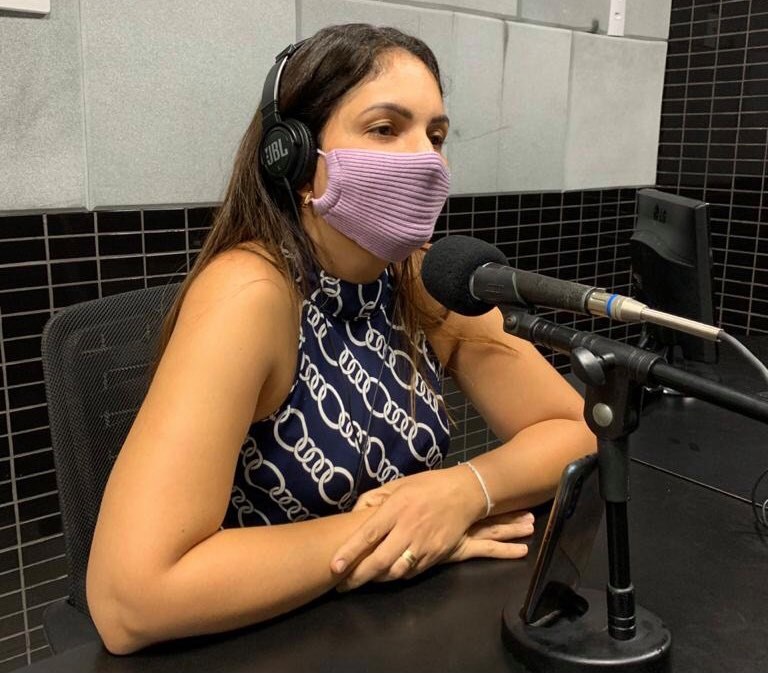 “Por mais que a vacina venha, os cuidados devem ser mantidos”, frisa Tatiane Rebouças