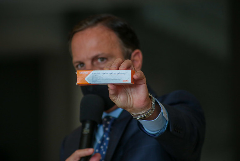 São Paulo recebe novo lote da Coronavac com mais 2 milhões de doses