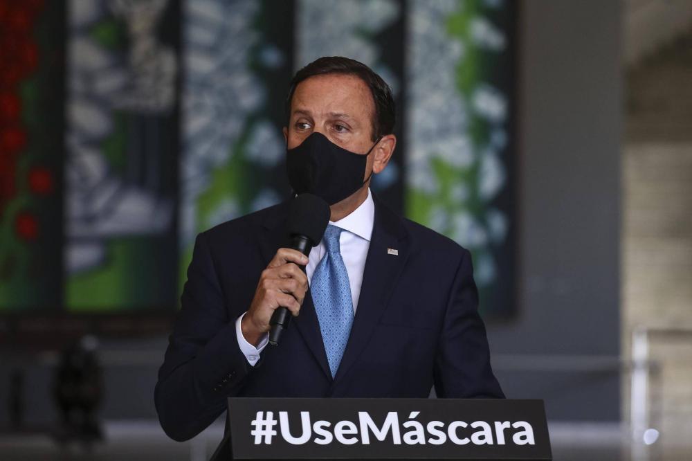 Após diagnóstico de Covid do vice, Doria cancela licença e retorna a São Paulo