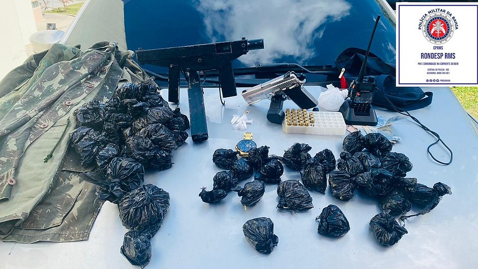 Armas são apreendidas e suspeito é morto em confronto com a PM em Mata de São João