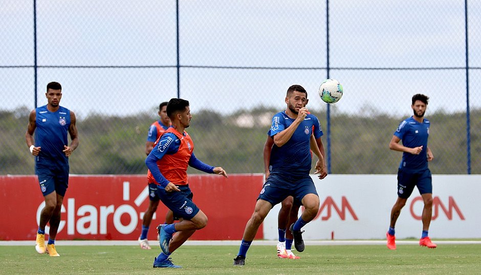 Na Cidade Tricolor, elenco do Bahia faz último treino de 2020