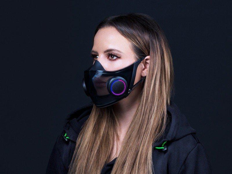 Fabricante de equipamento para gamers cria máscara que ventila e amplifica a voz