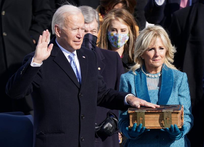 Joe Biden toma posse como 46º presidente dos Estados Unidos