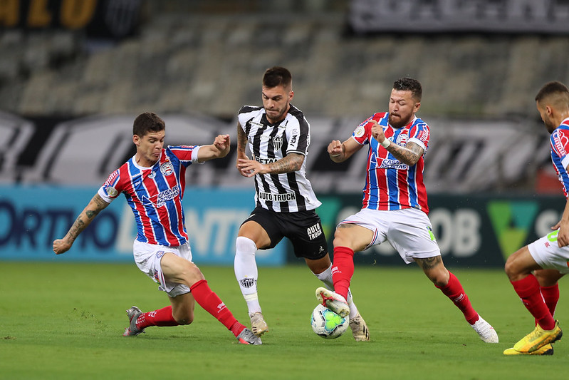 Em jogo disputado, Bahia empata com o Galo no Mineirão