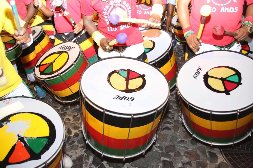 Live de Carnaval do Olodum acontece nesta terça-feira