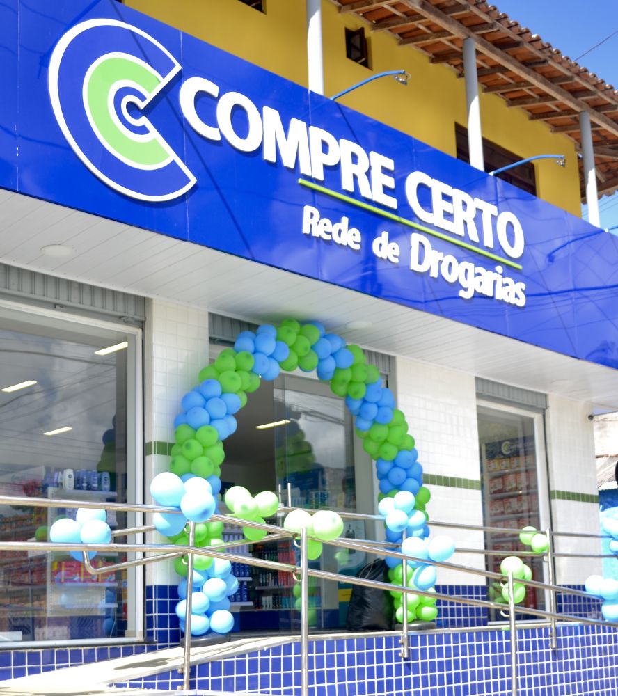 Rede de Drogarias Compre Certo inaugura unidade em Mata de São João