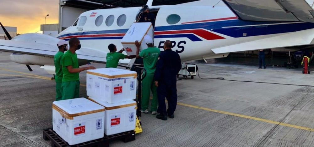 Bahia recebe mais 165,6 mil doses da Coronavac