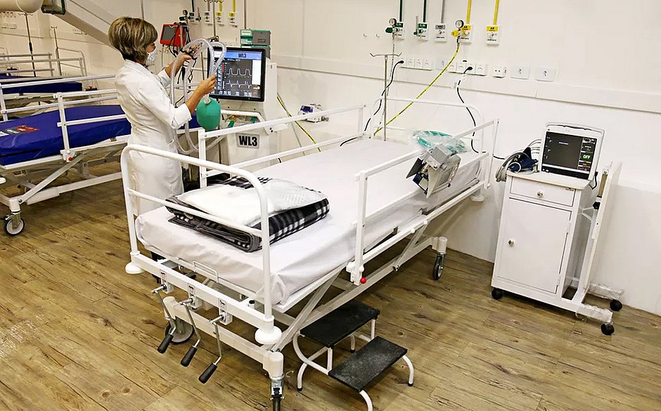 Hospital de campanha da Fonte Nova está com 97% de ocupação de leitos de UTI