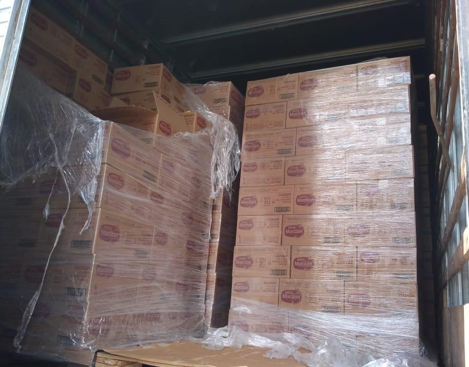 PM recupera carga roubada avaliada em mais R$ 300 mil em Dias d'Ávila 