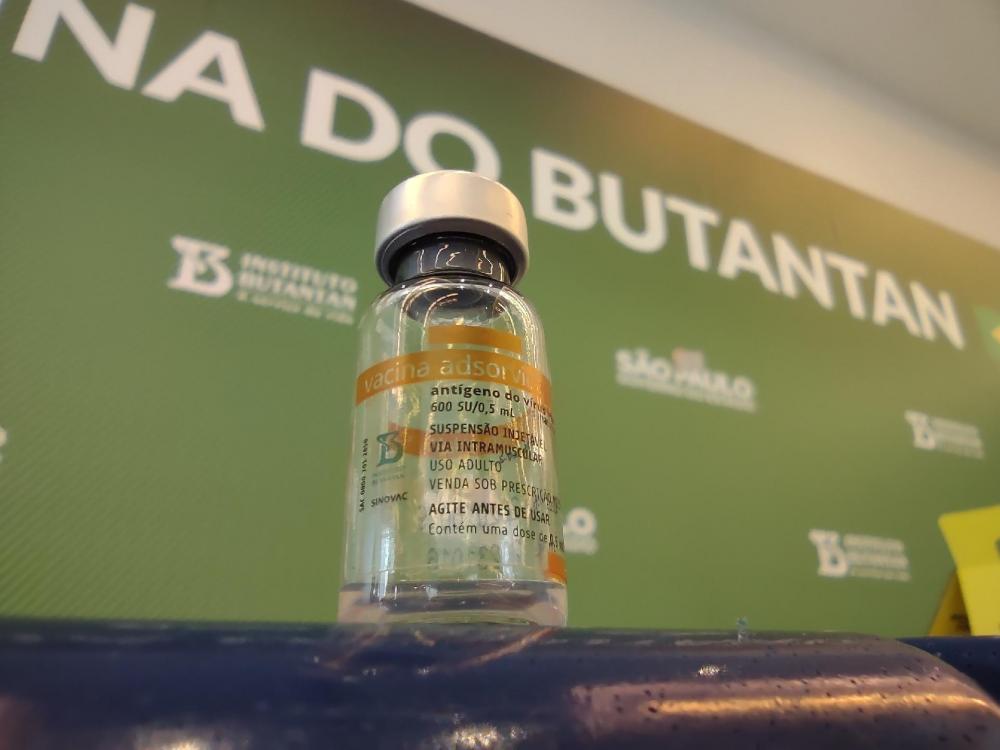 Governo federal recebe 3,3 milhões de doses da Coronavac produzidas pelo Butantan