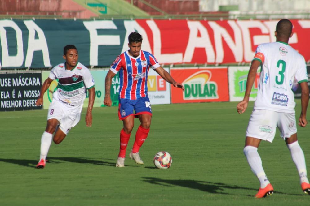Bahia empata com Fluminense de Feira pelo Campeonato Baiano