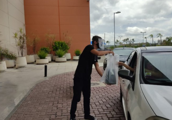 Drive thru do Boulevard Camaçari funciona das 10h às 17h30 a partir desta segunda