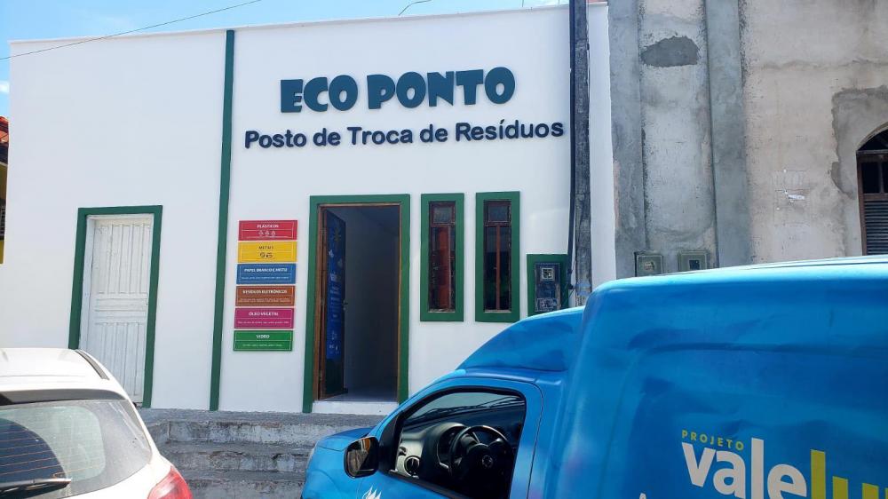 Eco Ponto recolhe materiais recicláveis em troca de desconto na conta de energia