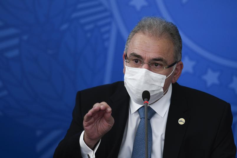 Ministro da Saúde diz que uso de máscara é questão de conscientização 