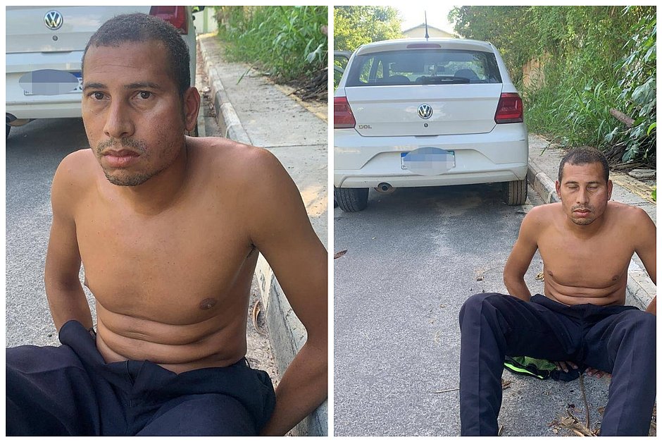 Acusado de assediar mulheres, homem é preso dirigindo nu em Lauro de Freitas