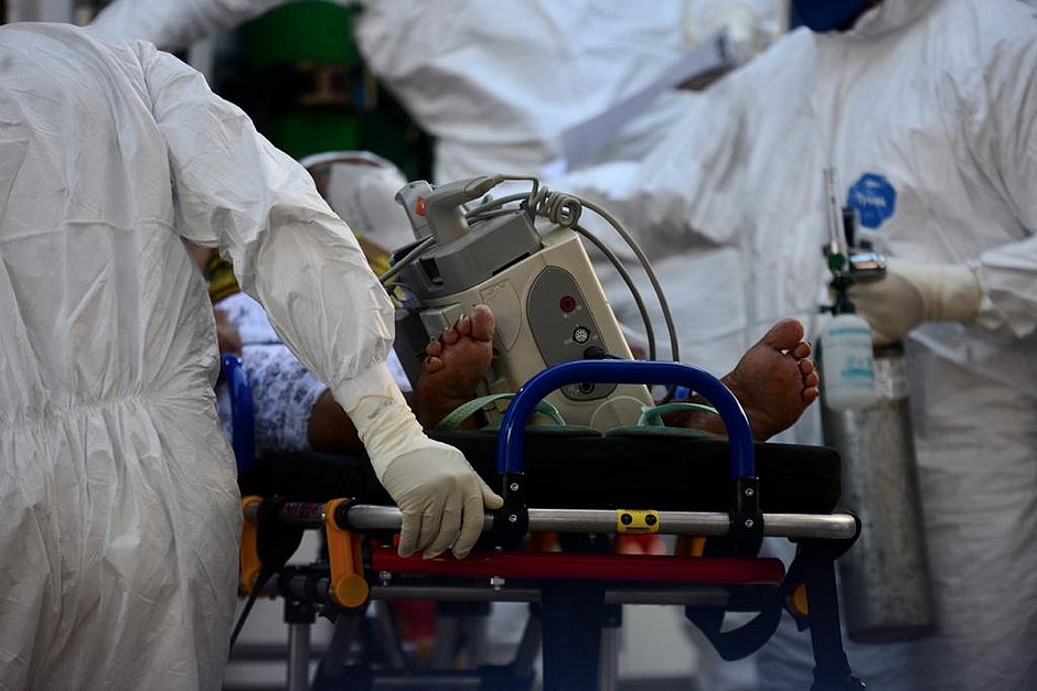 Bahia registra 134 mortes e 3.413 novos casos de covid em 24h 