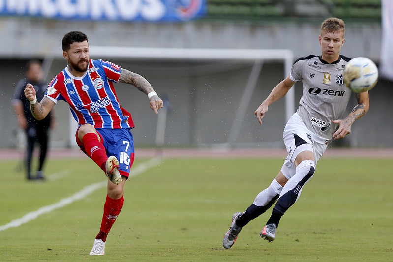Bahia perde para o Ceará no primeiro jogo da final da Copa do Nordeste 