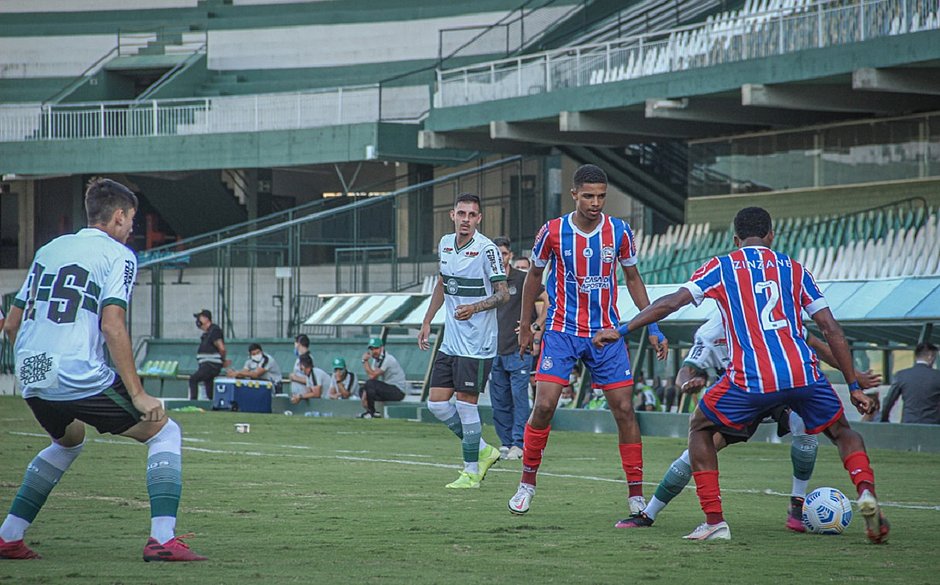 Bahia perde para Coritiba pela 2ª fase da Copa do Brasil sub-20