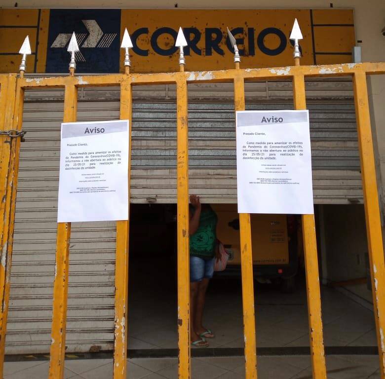 Correios suspendem atendimentos nesta terça em Mata de São João