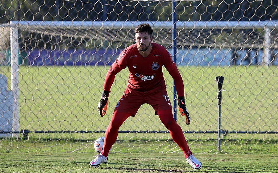 Mateus Claus será o titular no gol do Bahia contra o City Torque