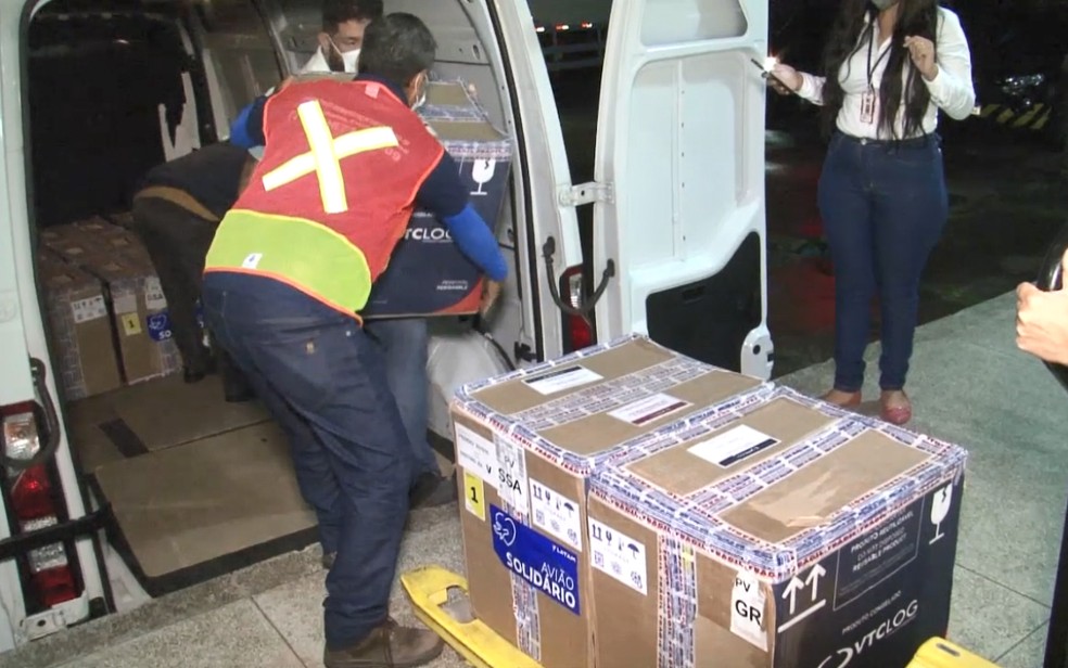 Bahia recebe hoje novo lote de 201.240 doses da Pfizer, o maior até agora