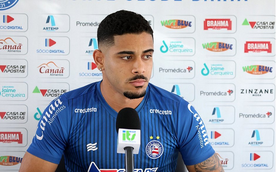 Suspenso, Matheus Bahia desfalca tricolor contra o Athletico-PR