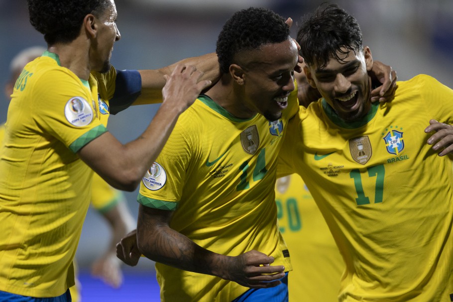 Brasil empata com o Equador pela Copa América 