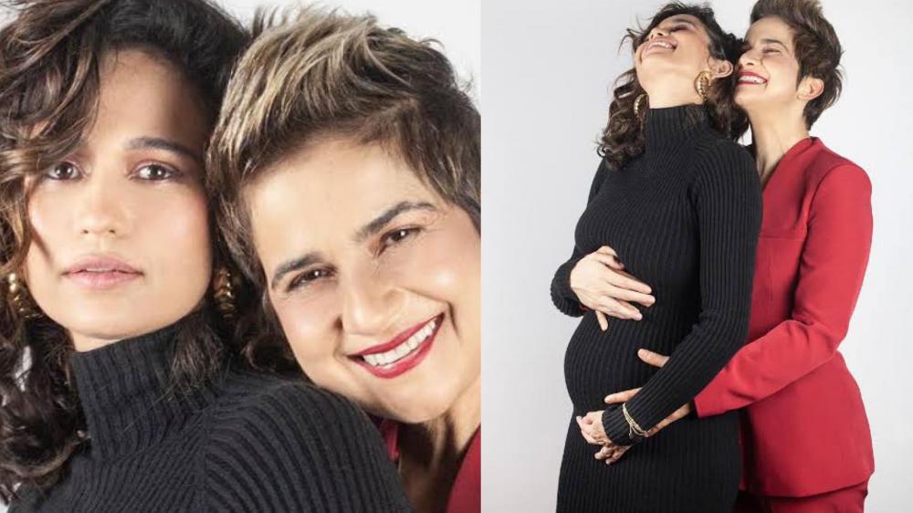 Nanda Costa e Lan Lanh anunciam que serão mães de gêmeas: ‘Somos quatro’