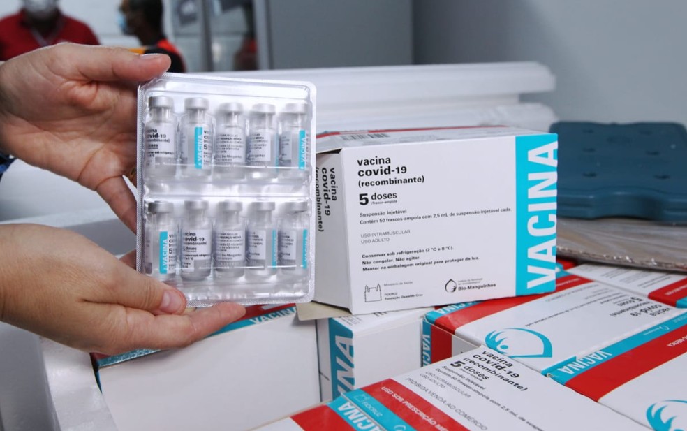 Bahia recebe mais 264 mil doses de vacina contra covid nesta quarta