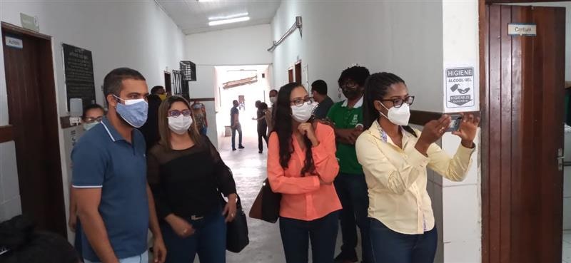 Escolas de Mata de São João recebem visita de gestores de Camaçari