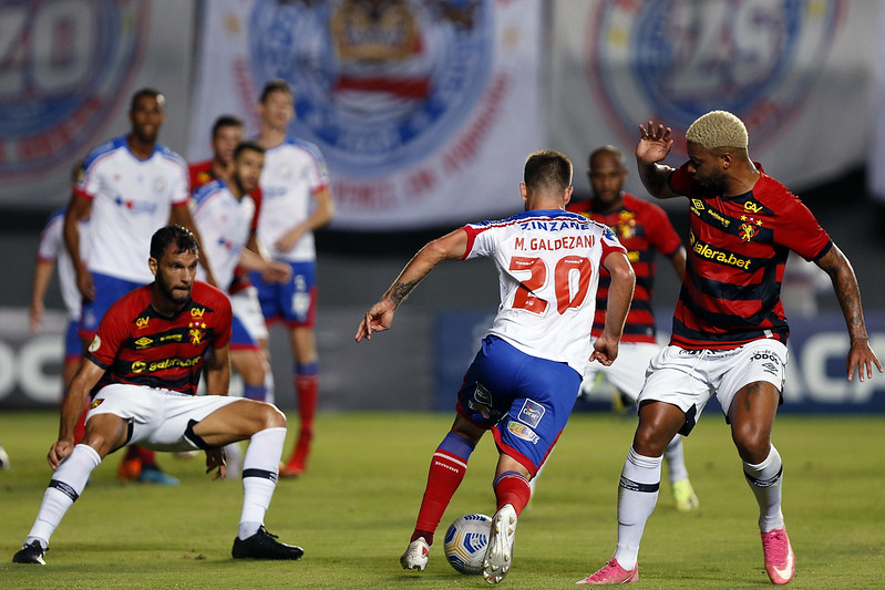 Sport marca no fim e vence Bahia em Pituaçu