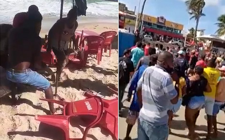 Homem e criança são baleados na praia de Itapuã; menino de 9 anos morre