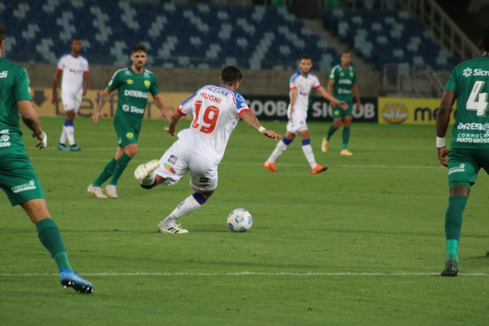 Bahia e Cuiabá fazem jogo equilibrado, sem inspiração e empatam na Arena Pantanal