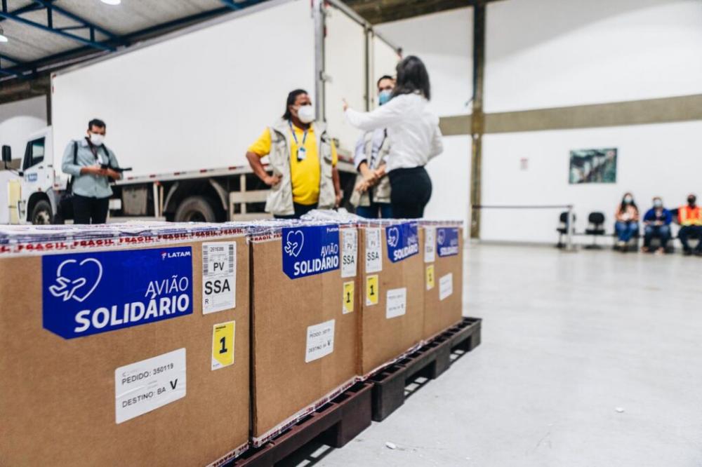 Bahia vai receber mais de 318 mil doses de vacinas contra covid esta semana