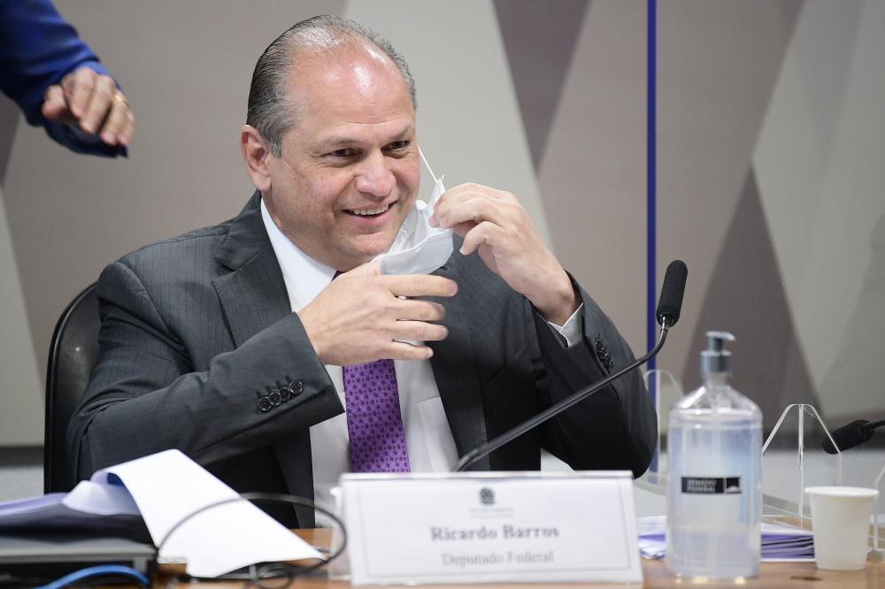 Ricardo Barros passa a ser investigado pela CPI da Pandemia