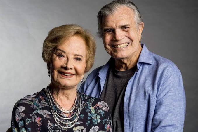 'Saudade', diz Glória Menezes sobre Tarcísio Meira