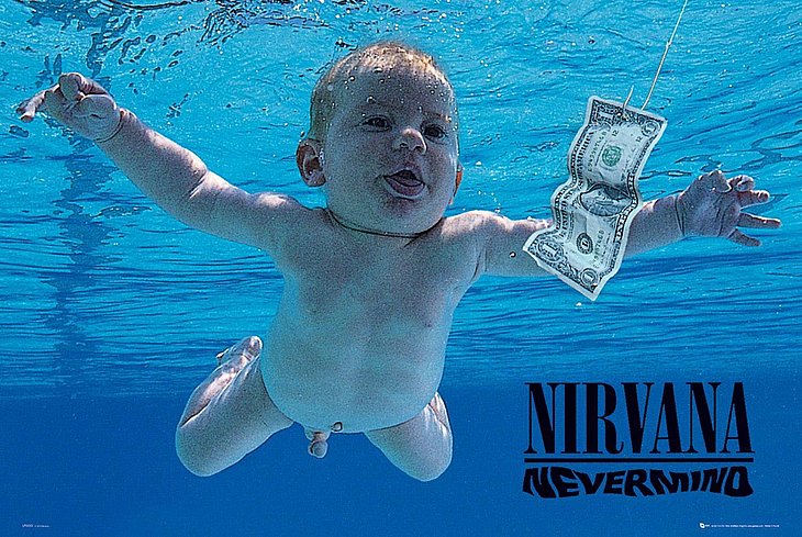 Bebê da capa do disco 'Nevermind' processa banda Nirvana por exploração sexual