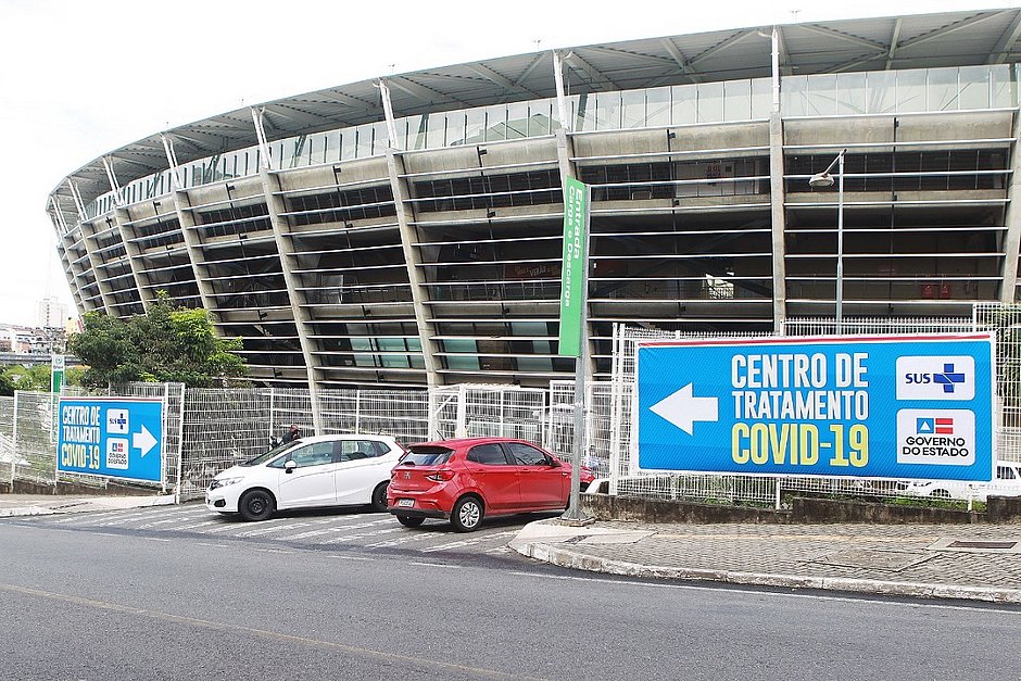 Governo pretende desativar hospital de campanha da Fonte Nova até o dia 15