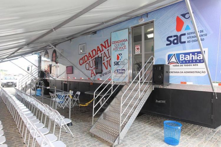 SAC Móvel inicia atendimentos em Dias d'Ávila a partir de terça