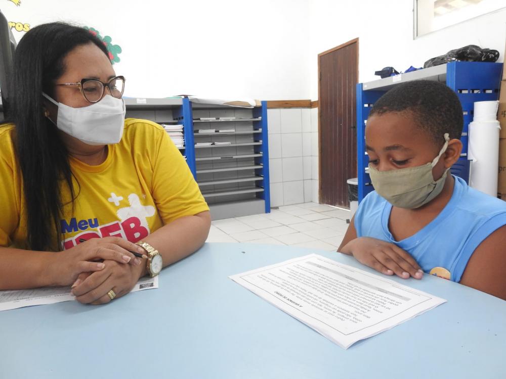 Seduc inicia Teste de Leitura com alunos do Fundamental I em Mata de São João