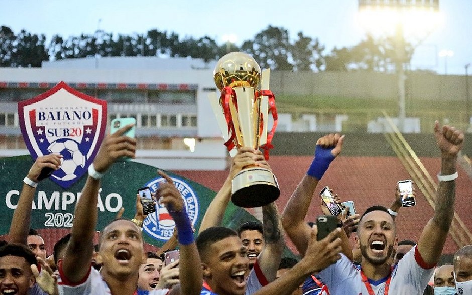 Bahia empata com Vitória e conquista o tricampeonato baiano sub-20