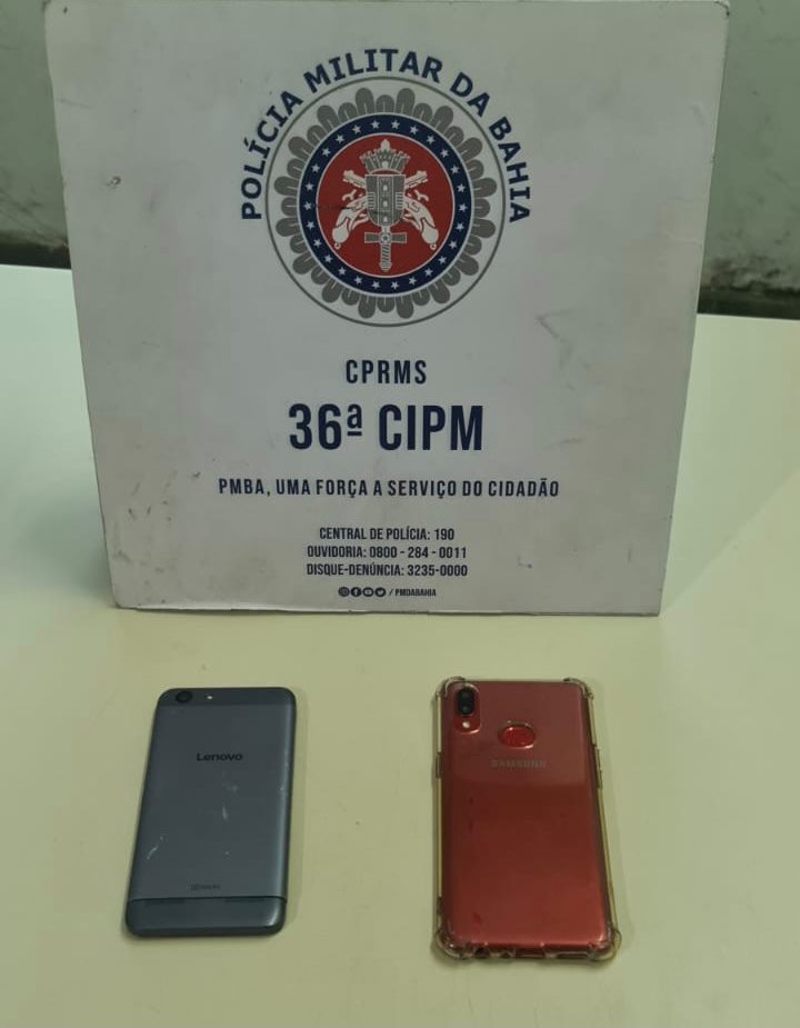 Acusado de roubar aparelhos celulares é preso no Centro de Dias d’Ávila
